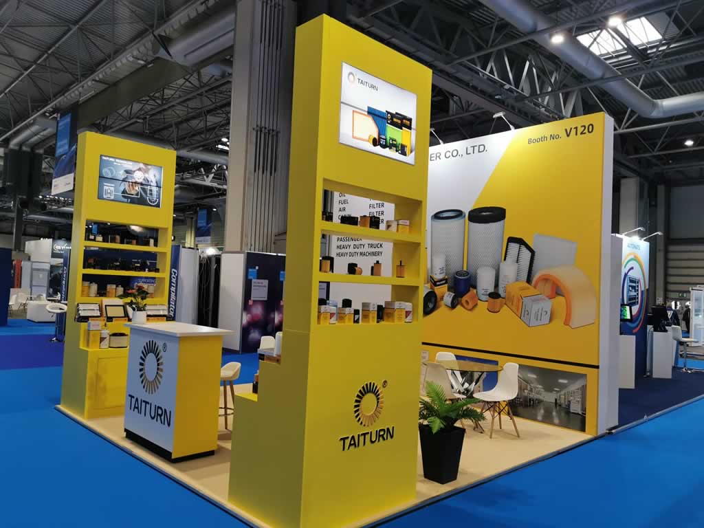 Taiturn Filters exhibition stand at Automechanika 2023